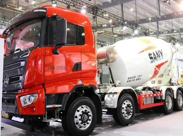 Sany mixer truck