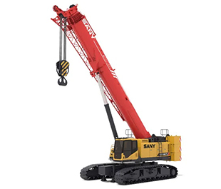 100T Telescopic Crawler Crane