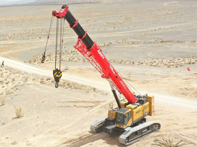 60 Ton Telescopic Boom Crawler Crane
