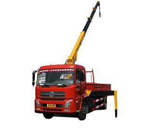 Dongfeng Tianjin 180 Hp 6.3 Ton Vehicle Mounted Crane