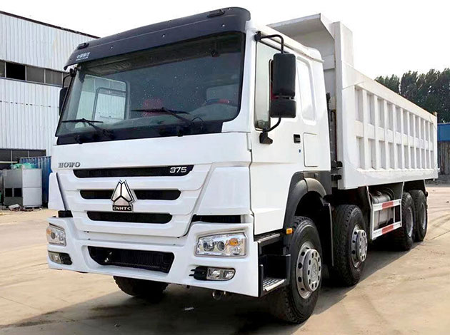 400HP 12 Wheels Howo 8x4 Dumper Truck