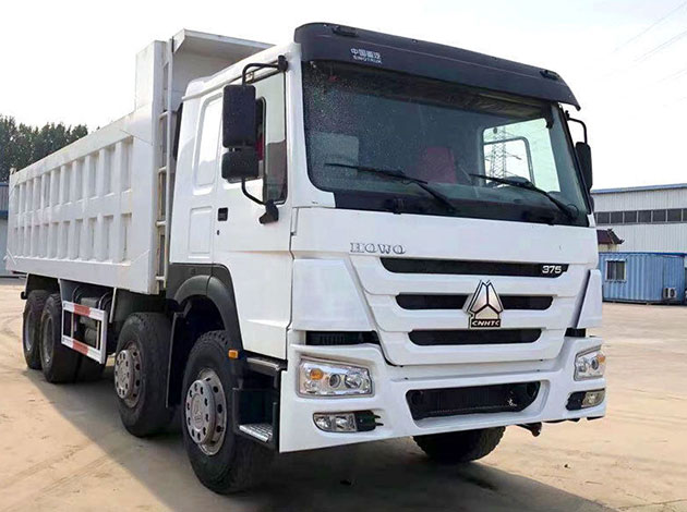 400HP 12 Wheels Howo 8x4 Dumper Truck
